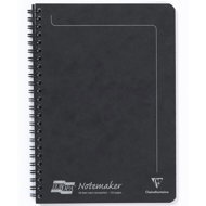 CLAIREFONTAINE Europa A5, lined, 60 sheets, black - Notepad