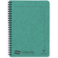 CLAIREFONTAINE Europa A5, lined, 60 sheets, green - Notepad