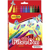COLOKIT 12 Colours - Felt Tip Pens