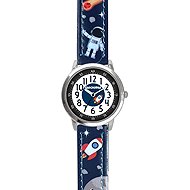 CLOCKODILE Children's watch SPACE, luminous, boys, dark blue - Children's Watch
