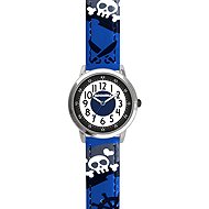 CLOCKODILE Children's watch PIRATES, luminous, boys, blue - Children's Watch