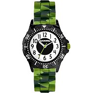 CLOCKODILE Children's watch SPORT 4.0, sports, luminous, boys, green - camouflage - Children's Watch