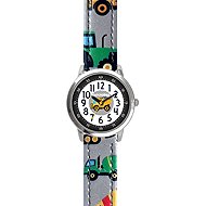 CLOCKODILE Children's watch BAGRY, luminous, boys, grey - Children's Watch