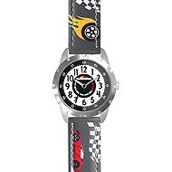 CLOCKODILE Children's watch RACING CARS, boys, luminous, grey - Children's Watch