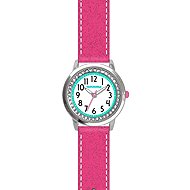 CLOCKODILE SPARKLE children's watch, girls, glitter with rhinestones, pink - Children's Watch