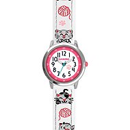 CLOCKODILE Children's watch CATS, girls, white - Children's Watch
