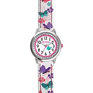 CLOCKODILE Children's watch MOTYL, girl, white - Children's Watch