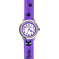 CLOCKODILE Children's watch CATS, girls, purple - Children's Watch