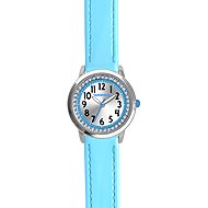 CLOCKODILE Children's watch with rhinestones, girls, turquoise - Children's Watch