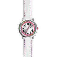 CLOCKODILE Children's watch with rhinestones, girl, white - Children's Watch