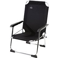 Camp Gear tip-up seat low 600D alu black - Camping Chair