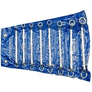 Vorel 8-Piece Combination Spanner Set, 6-22mm, Angled - Box-End Wrench Set