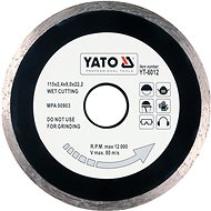 Yato Diamond Disc 115 x 22.2 x 2.1mm Smooth - Diamond Disc