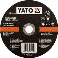 Yato Kotúč na kov 230 × 22 × 2,0 mm INOX - Rezný kotúč