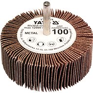 Yato Lamellar Disc Radial 80x30 P-100 with Shaft 6mm - Lamellar Disc