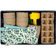 FLO Set of planting pots - 63 pcs in the package - Seedling Tray
