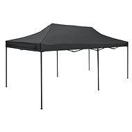 CATTARA Garden gazebo scissor 3 x 6m WATERPROOF, grey - Pop-up Canopy Tent