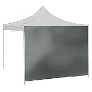 CATTARA Gazebo sidewalls 2 x 3m 210D WATERPROOF, grey - Gazebo tent