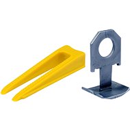 VOREL Leveling system (300x clamp + 100x wedge) - Tiling Tools