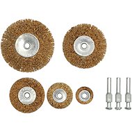 VOREL Set of wire side brushes 5 pcs, wire mesh - Sanding Brush
