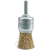 VOREL Wire brush front with drill attachment 24 mm, wire mesh - Sanding Brush