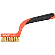 YATO Hand wire brush 180 mm brass YT-6343 - Wire Brush