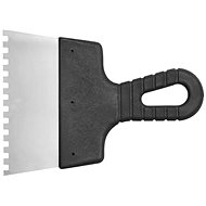 VOREL Spatula 150 mm stainless steel with teeth 8 x 8 mm - Putty Knife