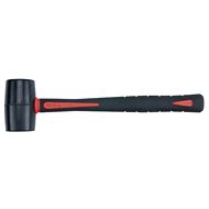 YATO Rubber mallet, black, fibreglass handle 440 g - Mallet