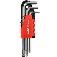YATO Allen wrenches with ball in set longer YT-0505 - Hex Key Set