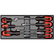 YATO Socket insert - flat screwdrivers 7pcs - Tool Organiser