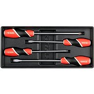 YATO Socket insert - set of screwdrivers with striking end, 4pcs - Tool Organiser