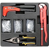 YATO Drawer insert - rivet pliers, 3x set of rivets, sheet metal shears, wrench 330mm - Tool Organiser
