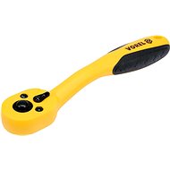 VOREL Ratchet 1/4" 155 mm bent, plastic coated - Ratchet 