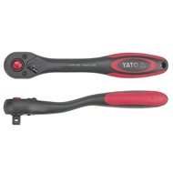 YATO Curved ratchet 3/8" with length 202mm - Ratchet 