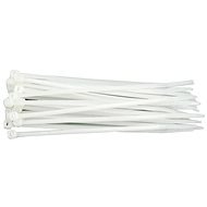 VOREL Kábelkötegelő 150 x 2,5 mm 100 db fehér - Kábelkötegelő
