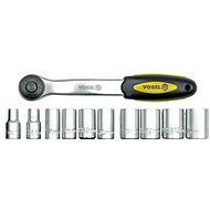 VOREL Gola set 1/4" 11 pcs TO-58600 - Socket Wrench Set