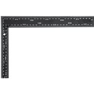 VOREL Uholník stolársky 400 × 600 mm čierny - Uholník