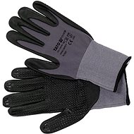 YATO Work gloves nylon/nitrile size 10 black - Work Gloves