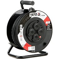 YATO Predlžovací kábel bubnový, 4 zásuvky, IP44, 16 A, 40 m - Predlžovací kábel