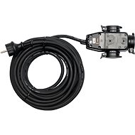 YATO Extension cable with rubber insulation 20m -3sockets YT-81162 - Extension Cable