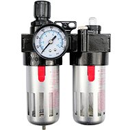 VOREL Air pressure regulator 1/2", 0-1MPa, with filter and lubrication - Car Mechanic Tools