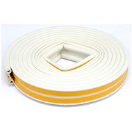 VOREL Self-adhesive window and door seals 9x5,5mm TYPE P white 6M - Window Seals
