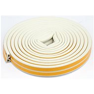 VOREL Self-adhesive window and door seals 9x7,4mm TYPE D white 6M - Window Seals