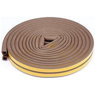 VOREL Self-adhesive window and door gaskets 9x7,4mm TYPE D brown 6M - Window Seals