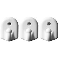 VOREL Wall hooks for screw, 3pcs, load capacity 8kg - Hooks