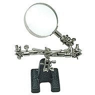 VOREL Set " third hand " magnifier 62 mm - Magnifying Glass