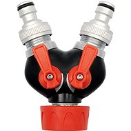 YATO Hose coupling three-sided with 2 caps, ABS-ALU - Quick Coupler