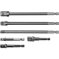 Yato Drill Adapter Set HEX 1/4" for drill head 6 pcs - Kit