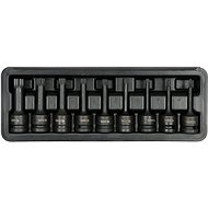 Yato Nárazové bity Spline 1/2" sada 9 ks - Bit Set