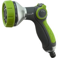 GARVIA Circular Metal/Plastic Irrigation Gun 8 functions - Garden Hose Nozzle
